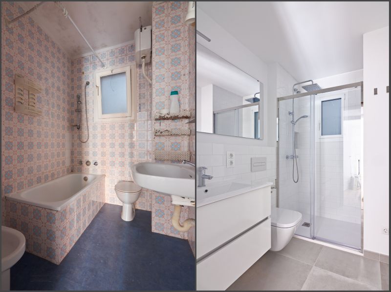 Before and After Bathroom
